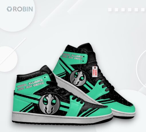 Star Wars Rebel Jedi Jordan 1 High – Custom Sneakers