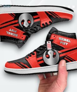 Star Wars Rebel Jordan 1 High – Custom Sneakers Star Wars Rebel Jordan 1 High – Custom Sneakers