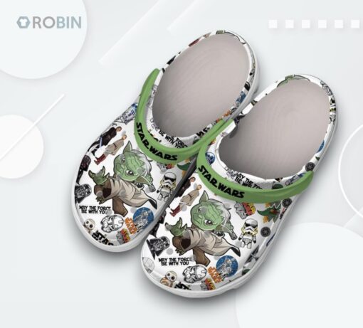 Star Wars Yoda May The Force Be With You Clogs – Fan Edition Crocs
