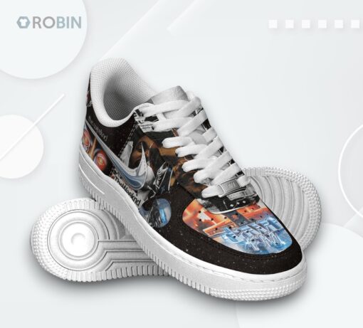 Starboy Save Your Tears Air Force 1 Shoes   The Weeknd Inspired Design