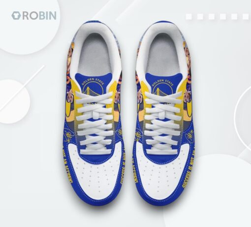 Stephen Curry Air Force 1 Shoes   Success Is Not An Accident Design