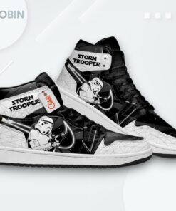 Stormtrooper Air Jordan 1 High – Custom Fan Art Sneakers Stormtrooper Air Jordan 1 High – Custom Fan Art Sneakers