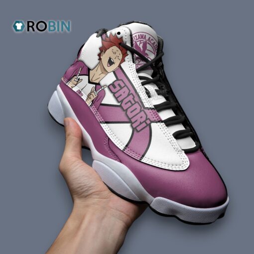 Stylish Printed Satori Tendo Jordan 13 Sneakers – Unique Design, Maximum Comfort