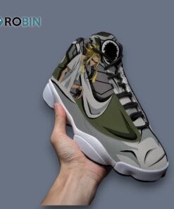 Stylish Toshinori Yagi Printed Jordan 13 Sneakers