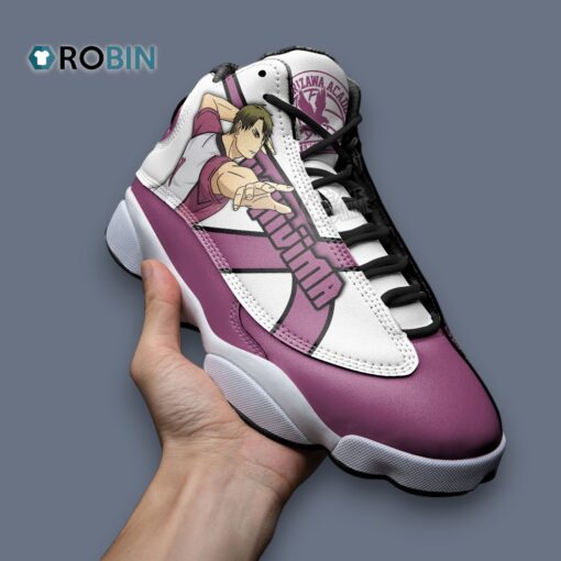 Stylish Wakatoshi Ushijima Inspired Jordan 13 Sneakers with Unique Design