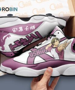 Stylish Wakatoshi Ushijima Inspired Jordan 13 Sneakers with Unique Design