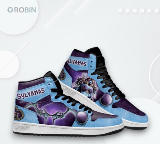 Sylvanas Jordan 1 High – WoW Printed Sneakers