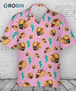 Tacos & Mexican Print Hawaiian Shirt –  Cinco De Mayo Summer
