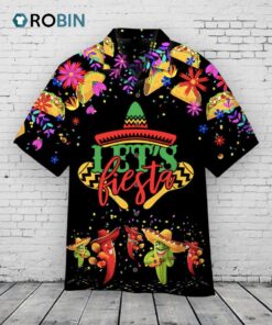 Tacos Fiesta Hawaiian Shirt –  Mexican Aloha Print