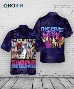 Taylor Swift Eras Tour Hawaiian Shirt –  80s Retro Style