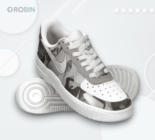 Taylor Swift Love Poetry Air Force 1 Shoes   The Tortured Poets Design