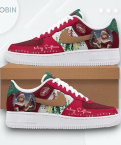 Taylor Swift Merry Swiftmas Air Force 1 Shoes  Christmas Tree Farm Design Taylor Swift Merry Swiftmas Air Force 1 Shoes  Christmas Tree Farm Design