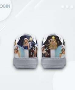 Taylor Swift Merry Swiftmas Air Force 1 Shoes   Christmas & New Year Design