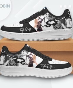 Taylor Swift Reputation Air Force 1 Shoes   Graphic Design Limited Edition