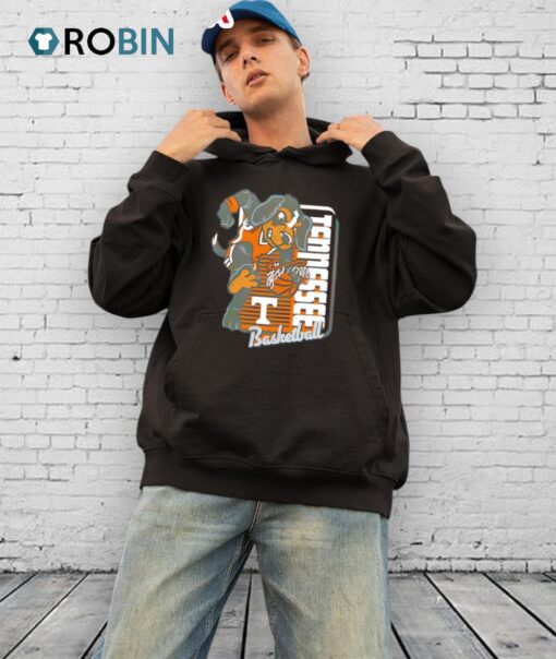 Tennessee Basketball Mascot Dunk March Madness 2025 Shirt