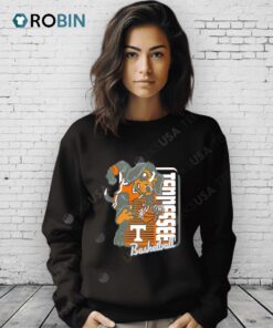 Tennessee Basketball Mascot Dunk March Madness 2025 Shirt