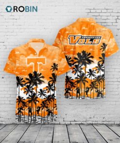 Tennessee Volunteers Hawaiian Shirt –  Palms Tree Design