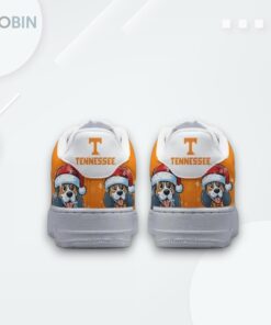 Tennessee Volunteers Merry Christmas Air Force 1 Shoes   Happy Volidays Design