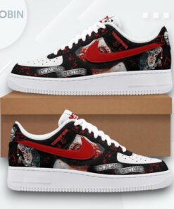 Terrifier 3 ‘It’s Always The Quiet Ones’ Air Force 1 Sneakers  Unique Graphic Design