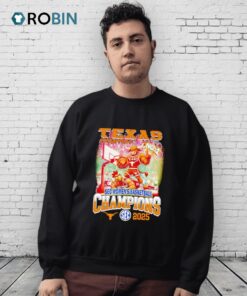 Texas Longhorns Sec Women’s Basketball Champions 2025 Mascot Shirt