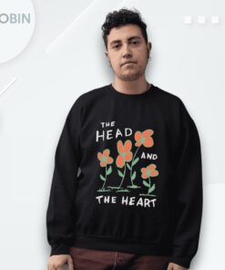 The Head And The Heart Flower Shirt The Head And The Heart Flower Shirt