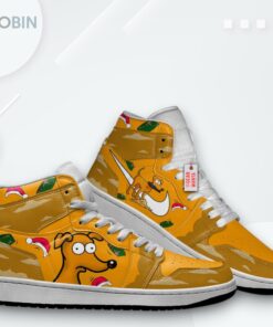 The Simpsons Jordan 1 High Santa’s Little Helper Sneakers The Simpsons Jordan 1 High Santa’s Little Helper Sneakers