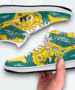 The Simpsons Mr. Burns Jordan 1 High – Custom Sneakers The Simpsons Mr. Burns Jordan 1 High – Custom Sneakers