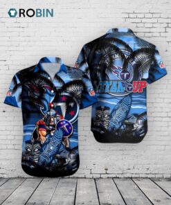 Titans Hawaiian Shirt Football Aloha Print –  Tennessee NFL Fan Gift
