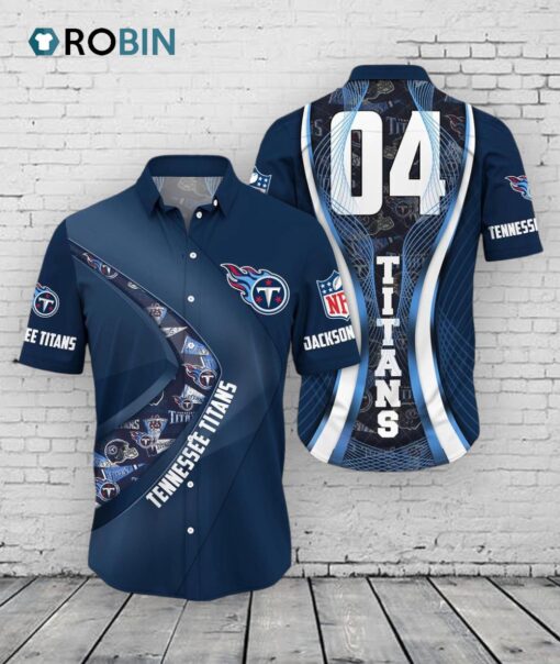 Titans Hawaiian Shirt Super Bowl LIX Custom NFL Fan Aloha