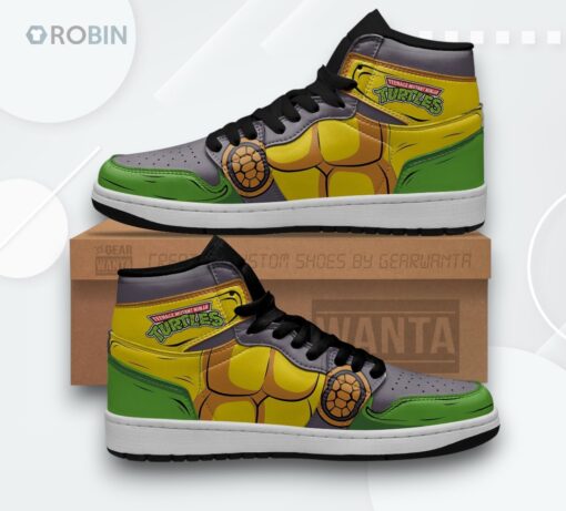 TMNT Graffiti Sneakers – Teenage Mutant Ninja Turtles Custom Shoes