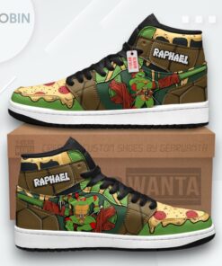 TMNT Raphael Jordan 1 High – Teenage Mutant Ninja Turtles Sneakers TMNT Raphael Jordan 1 High – Teenage Mutant Ninja Turtles Sneakers
