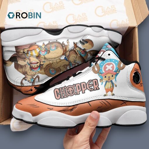 Tony Tony Chopper Inspired Jordan 13 Sneakers – Unique Anime Design Footwear