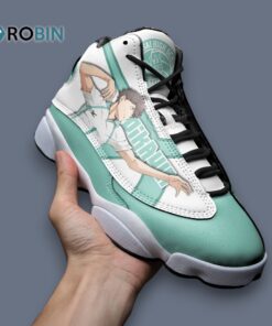 Tooru Oikawa Inspired Jordan 13 Sneakers – Unique Design for Fans