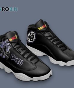 Ultra Instinct Goku Jordan 13 Sneakers – Anime Inspired Athletic Shoes
