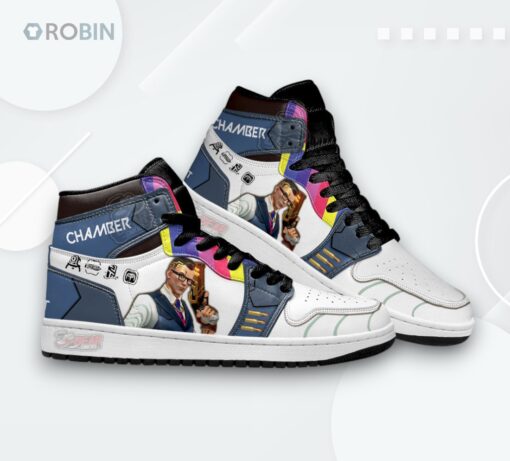 Valorant Jordan 1 High – Chamber Agent Sneakers – Gift for Fans