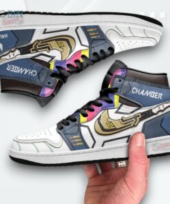 Valorant Jordan 1 High – Chamber Sneakers – Gaming Fan Gift Valorant Jordan 1 High – Chamber Sneakers – Gaming Fan Gift