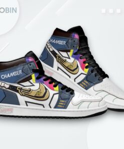 Valorant Jordan 1 High – Chamber Sneakers – Gaming Fan Gift Valorant Jordan 1 High – Chamber Sneakers – Gaming Fan Gift