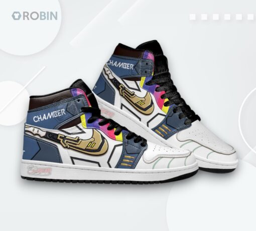 Valorant Jordan 1 High – Chamber Sneakers – Gaming Fan Gift