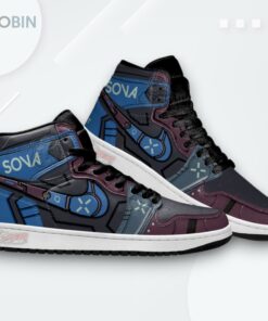 Valorant Sova Jordan 1 High Sneakers – Gamer Edition Valorant Sova Jordan 1 High Sneakers – Gamer Edition