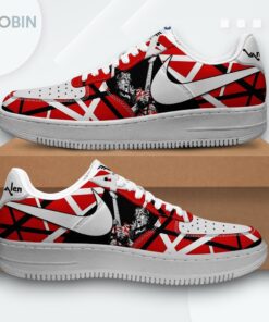 Van Halen Runnin’ With The Devil Graphic Air Force 1 Sneakers
