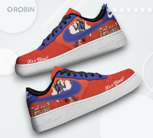 Vault Boy Nuka Cola Design Air Force 1 Shoes   Fallout Themed Sneakers