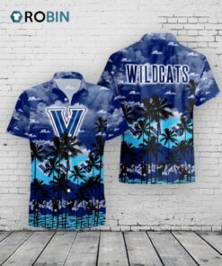 Villanova Palms Hawaiian Shirt –  Tropical Print Aloha Shirt
