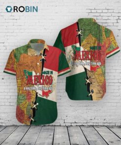Vintage Mexican Floral Hawaiian Shirt –  Men’sWomen’s Vintage Mexican Floral Hawaiian Shirt –  Men’sWomen’s