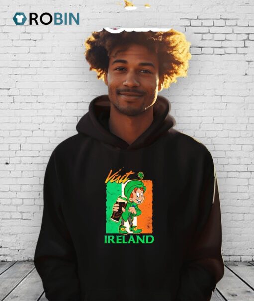Visit Ireland Leprechaun Shirt