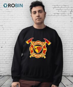 Volunteer Firefighter Hawthorn Hawks Shirt