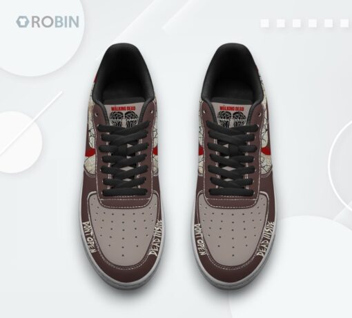 Walking Dead Inspired ‘Don’t Open, Dead Inside’ Air Force 1 Sneakers