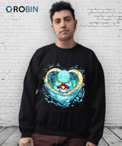 Water Heart Squirtle Shirt Water Heart Squirtle Shirt