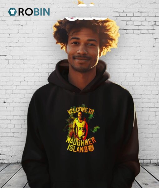 Welcome To Maughmer Island Liberty Basketball Shirt