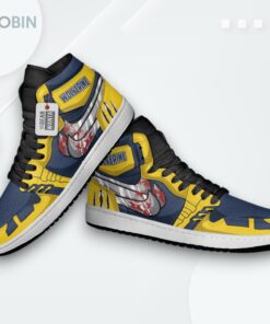 Wolverine Custom Jordan 1 High – Movie Sneakers Wolverine Custom Jordan 1 High – Movie Sneakers