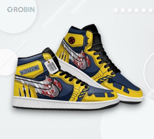 Wolverine Custom Jordan 1 High – Movie Sneakers